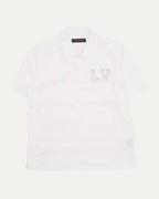 Rhinestone Embellished Polo