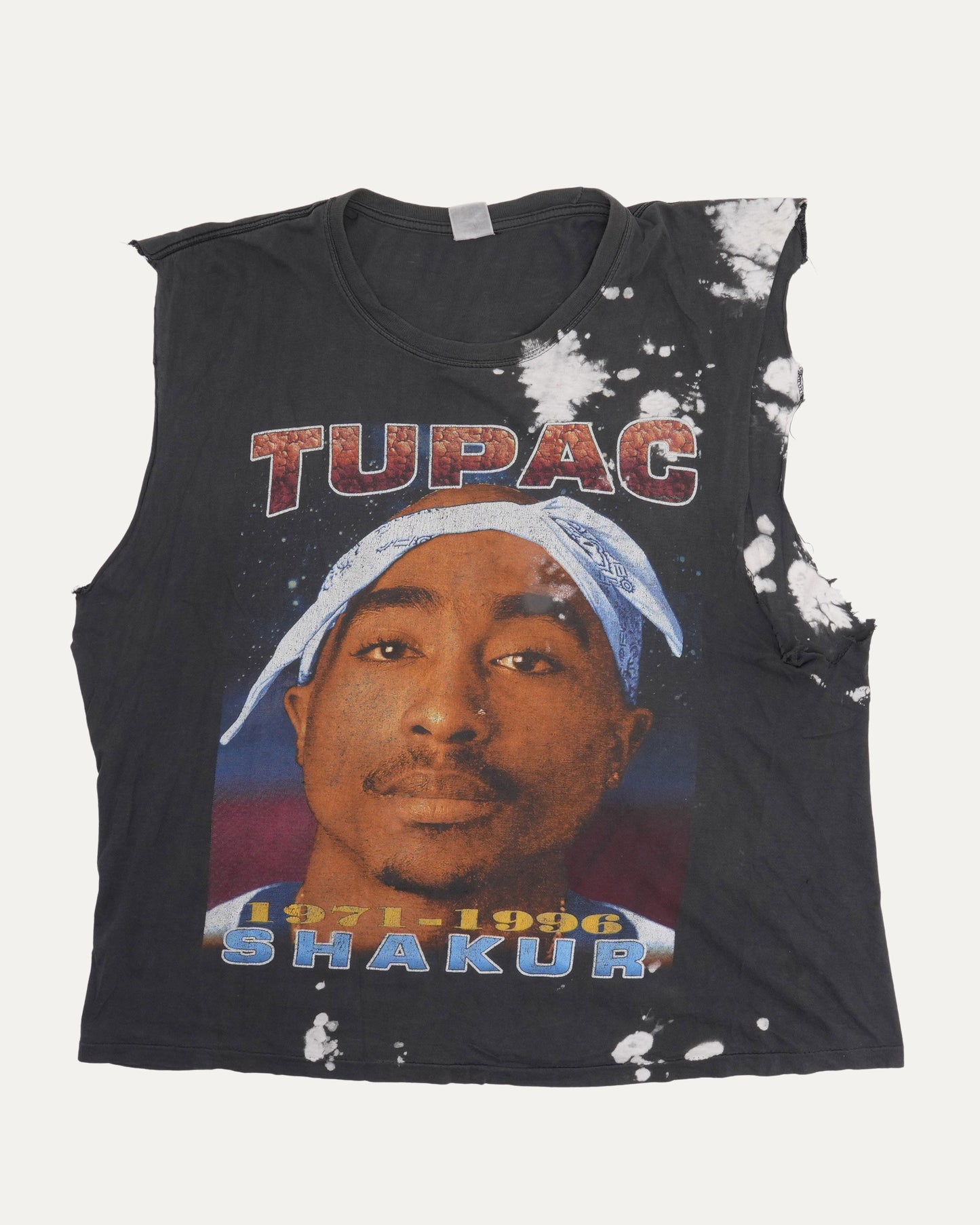 Tupac Memorial Cut Off T-Shirt