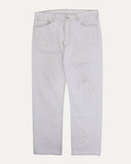 St. Barths Levis 501 Multi Patch Jeans