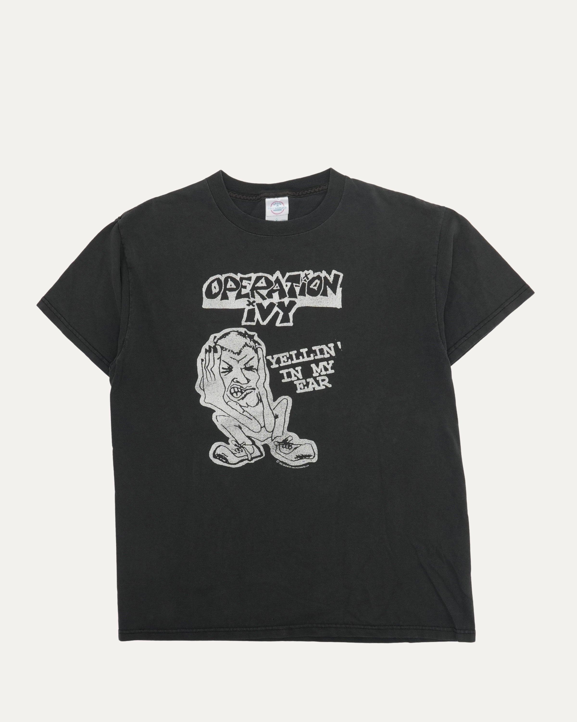 OPERATION IVY YELLIN' IN MY EAR Tシャツ Vintage Operation Ivy Yellin' in My Ear T-Shirt – Justin Reed