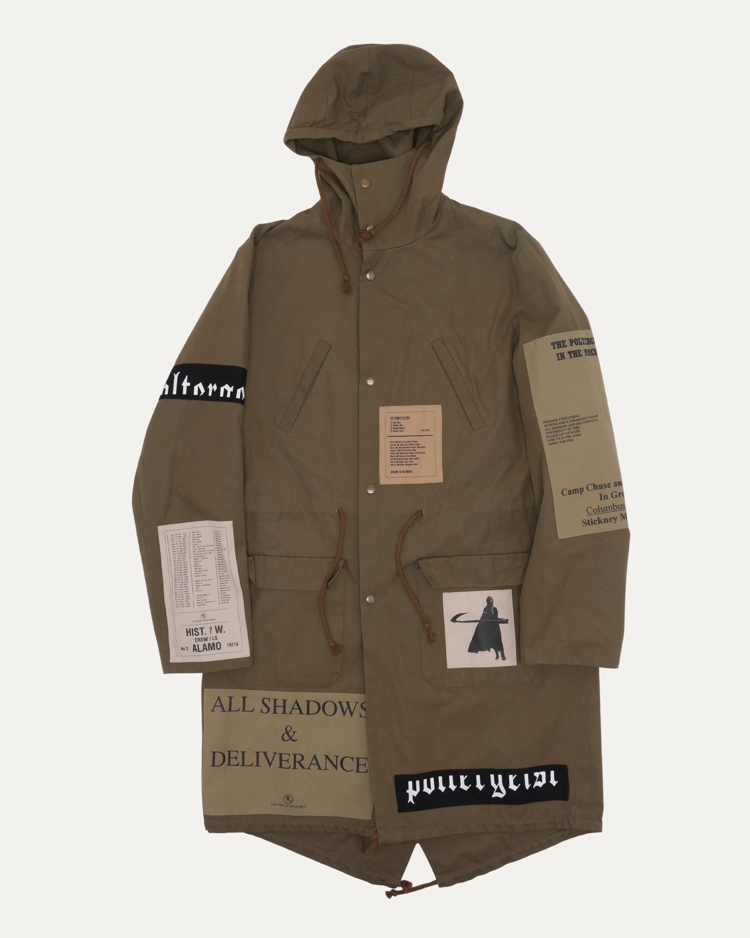 Raf Simons AW05 'History of My World' Poltergeist Parka – Justin Reed