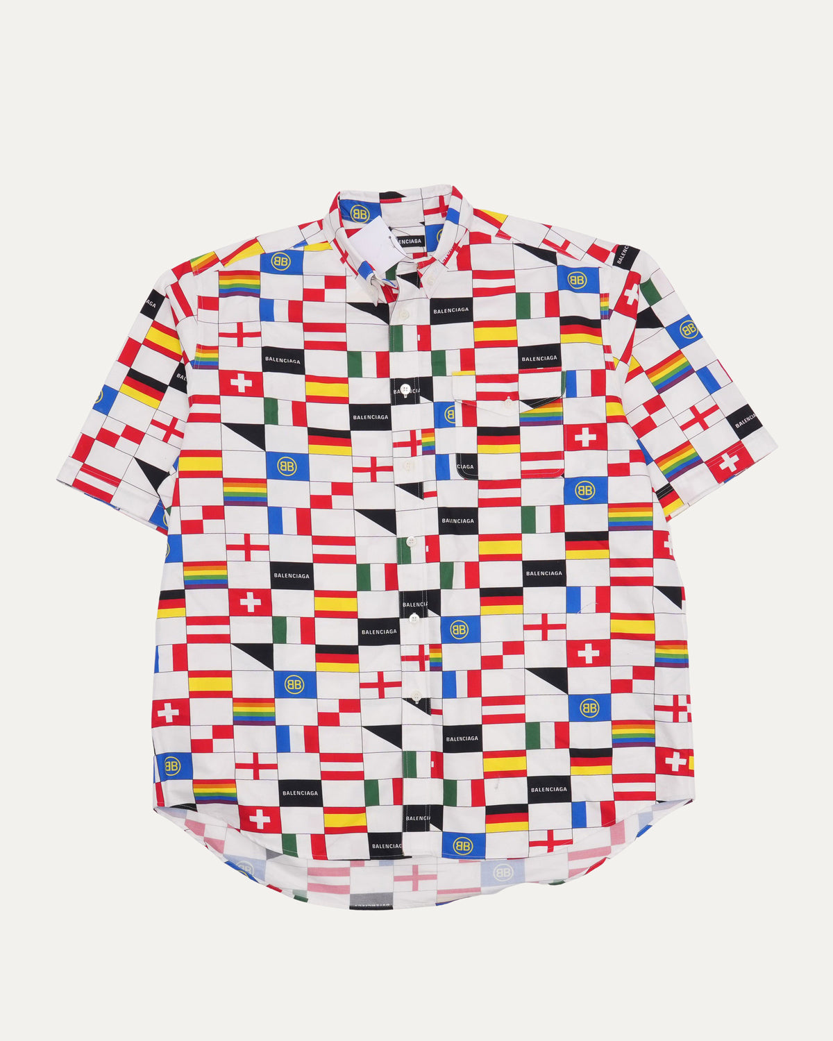 National Flags Oversized Shirt