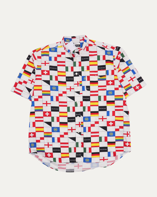 National Flags Oversized Shirt