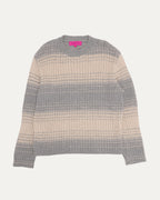 Striped Cashmere Blend Sweater