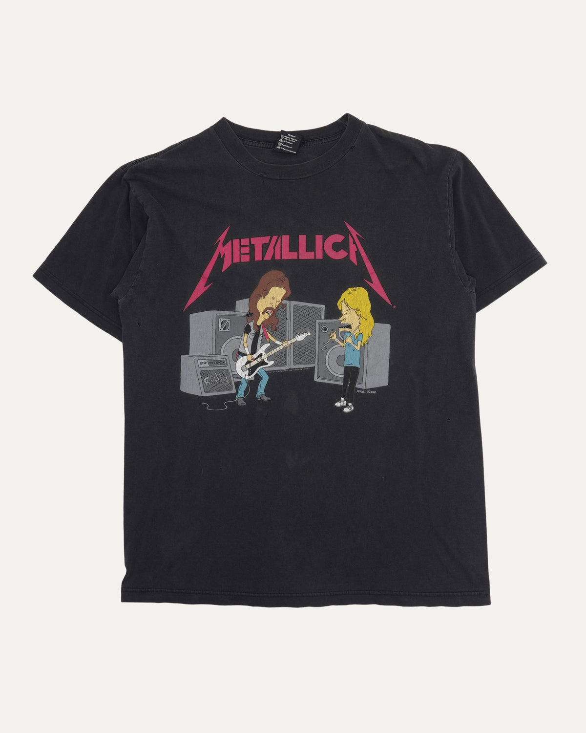 Metallica Beavis and Butthead 1997 T-Shirt