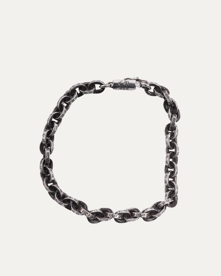 Silver Paper Chain Bracelet