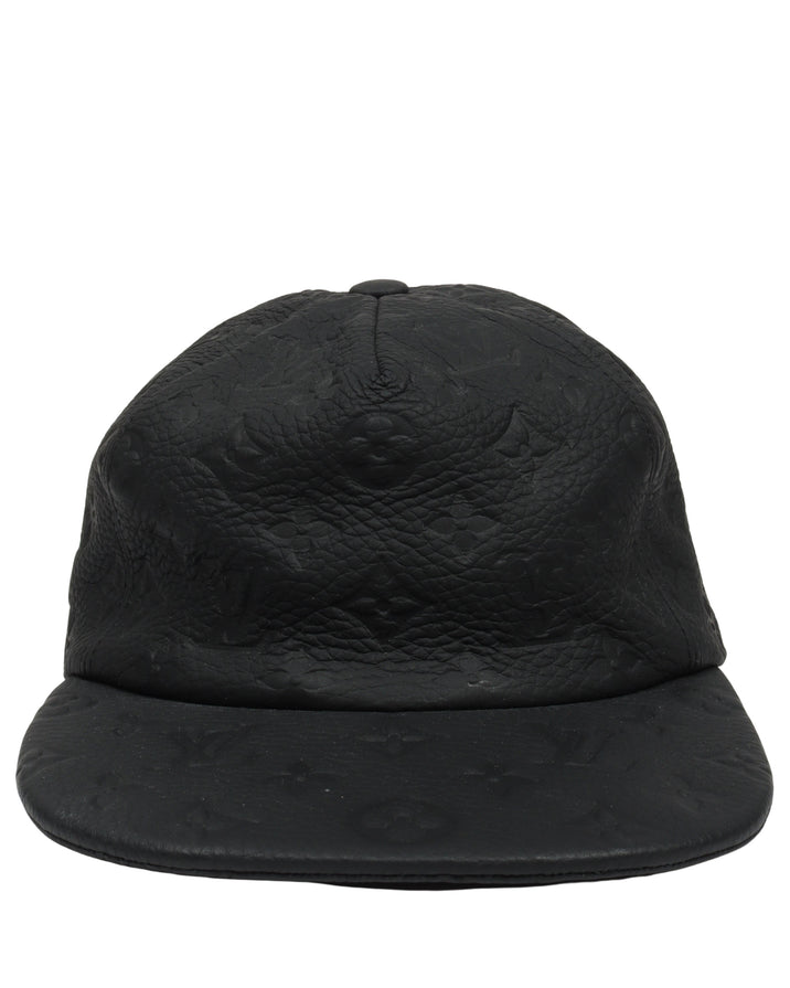 Tonal Monogram Leather Hat