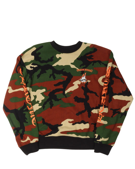 Matty Boy Caution Camouflage Sweatshirt