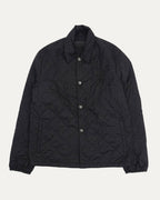 CH Embroidered Monogram Quilted Shirt Jacket