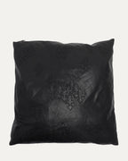 Dagger Patch Leather Cushion