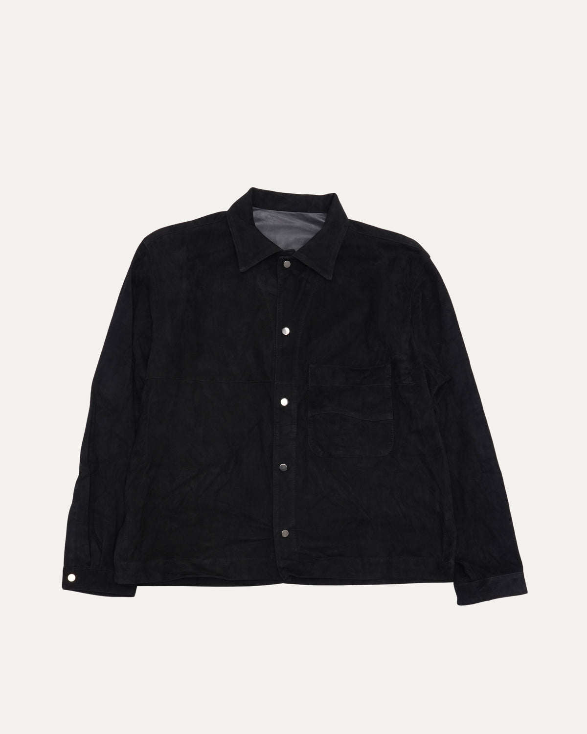 Wave Suede Overshirt