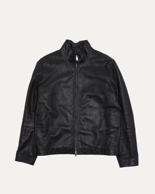 Zip Leather Jacket