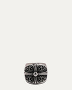 Oval Cross Ring