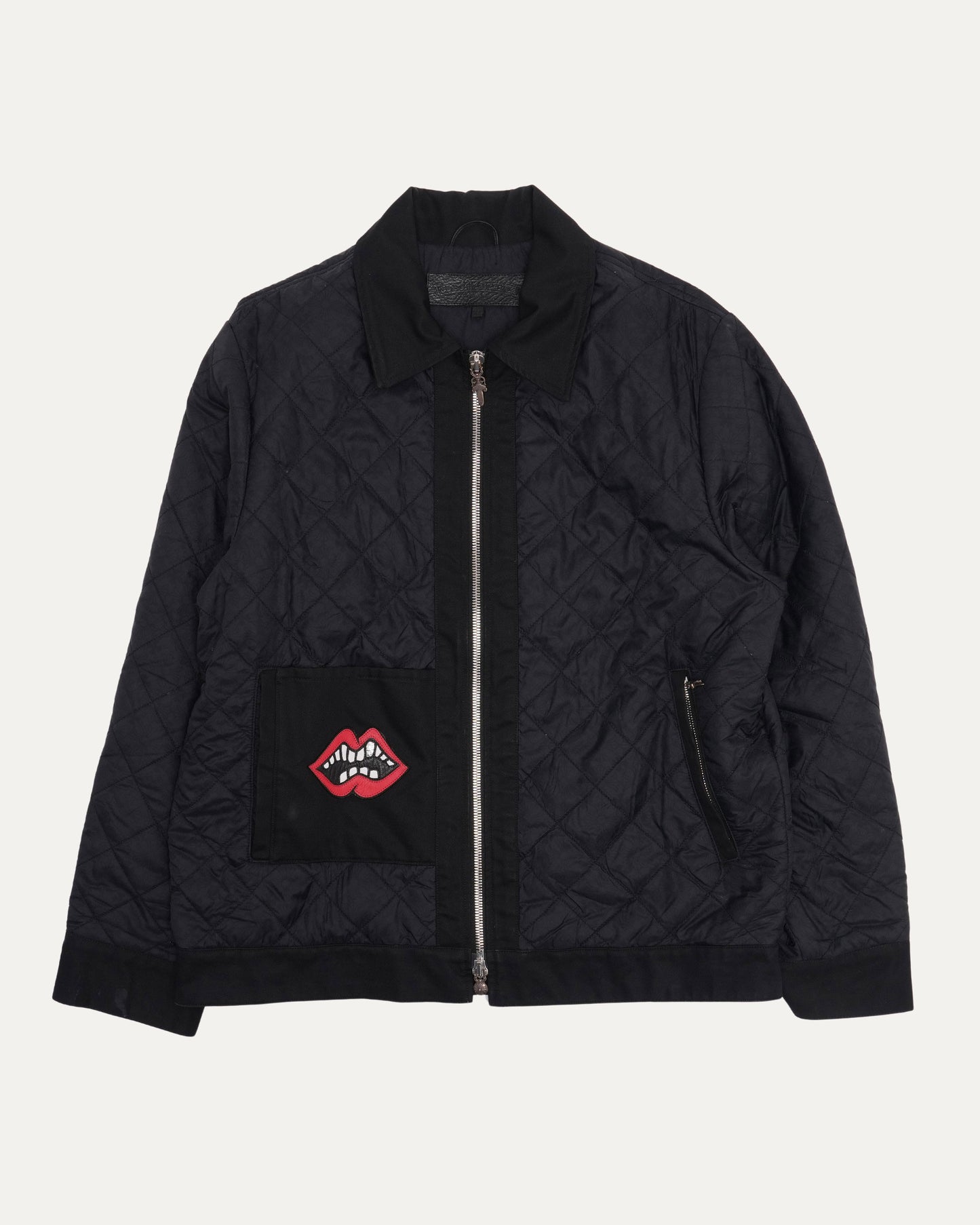 Matty Boy Chomper Patch Quilted Nylon Jacket