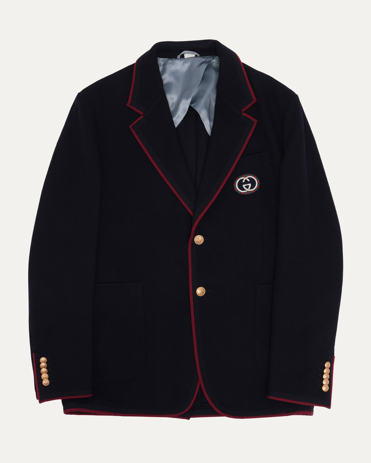 GG Logo Wool Blend Blazer
