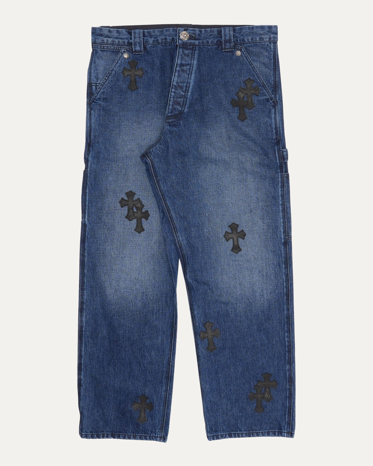 Turbo Diesel Cross Patch Carpenter Jeans