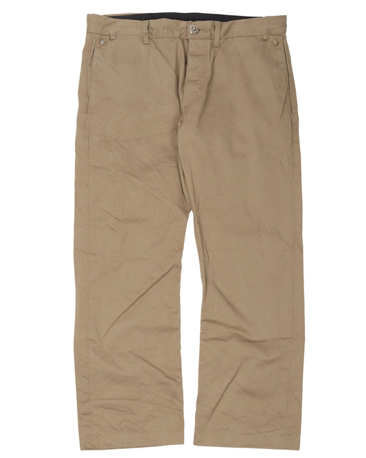 Plain Chino Pants