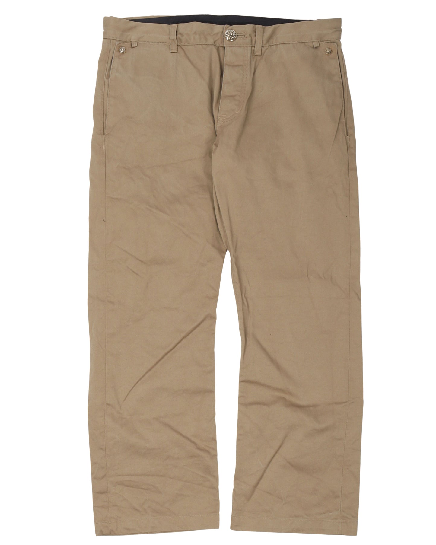 Plain Chino Pants