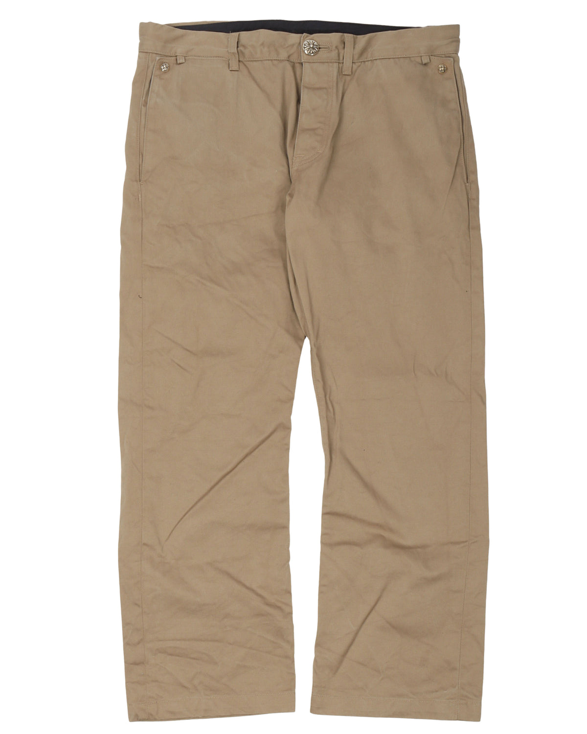 Plain Chino Pants