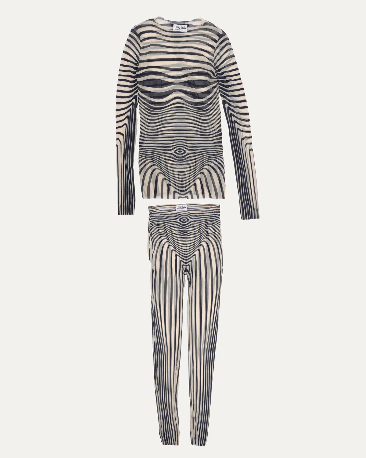 Body Morphing Striped Set