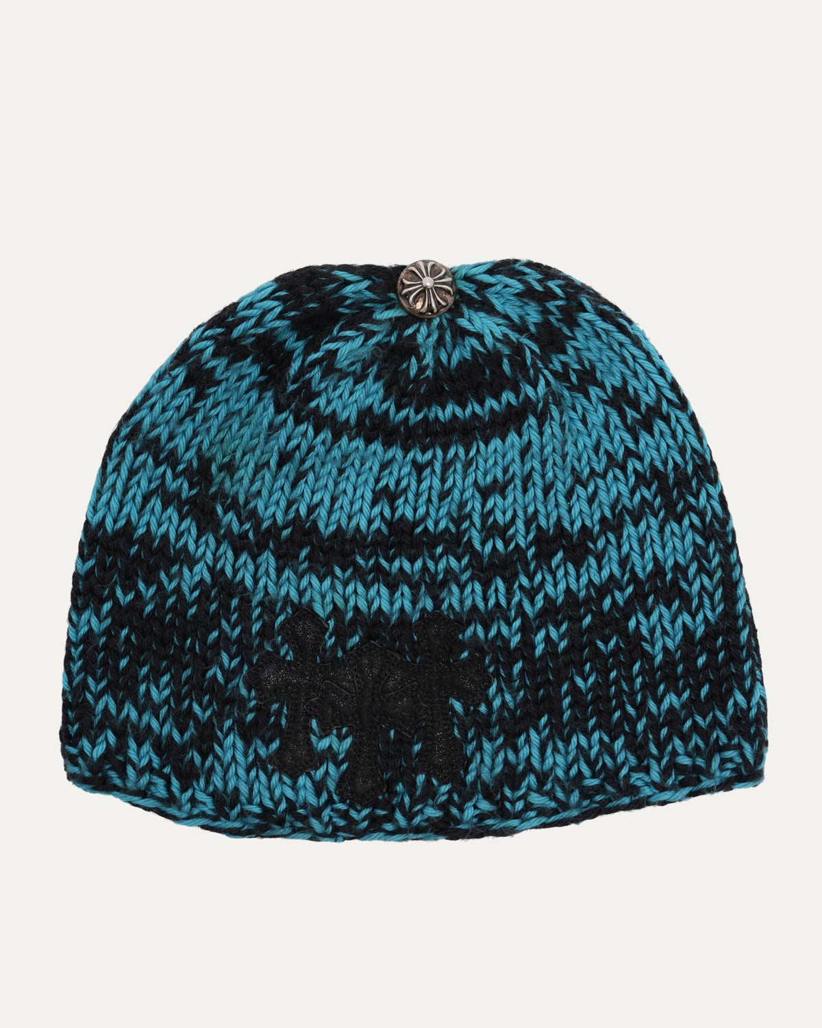 Cemetery Cross Patch Cashmere Beanie