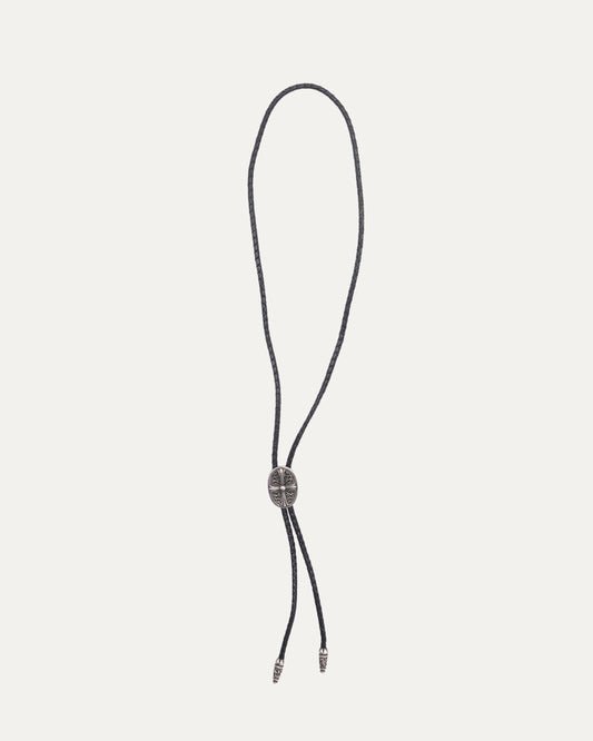 Oval Cross Bolo Tie