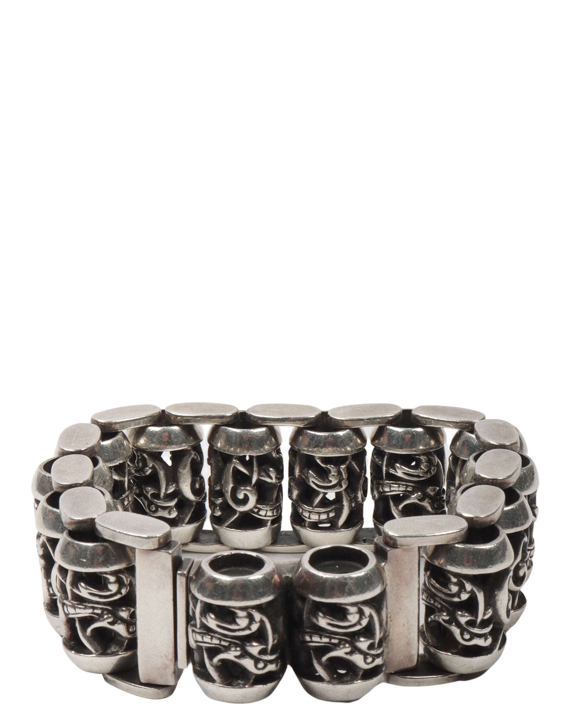 Silver Roller Bracelet OS Silver