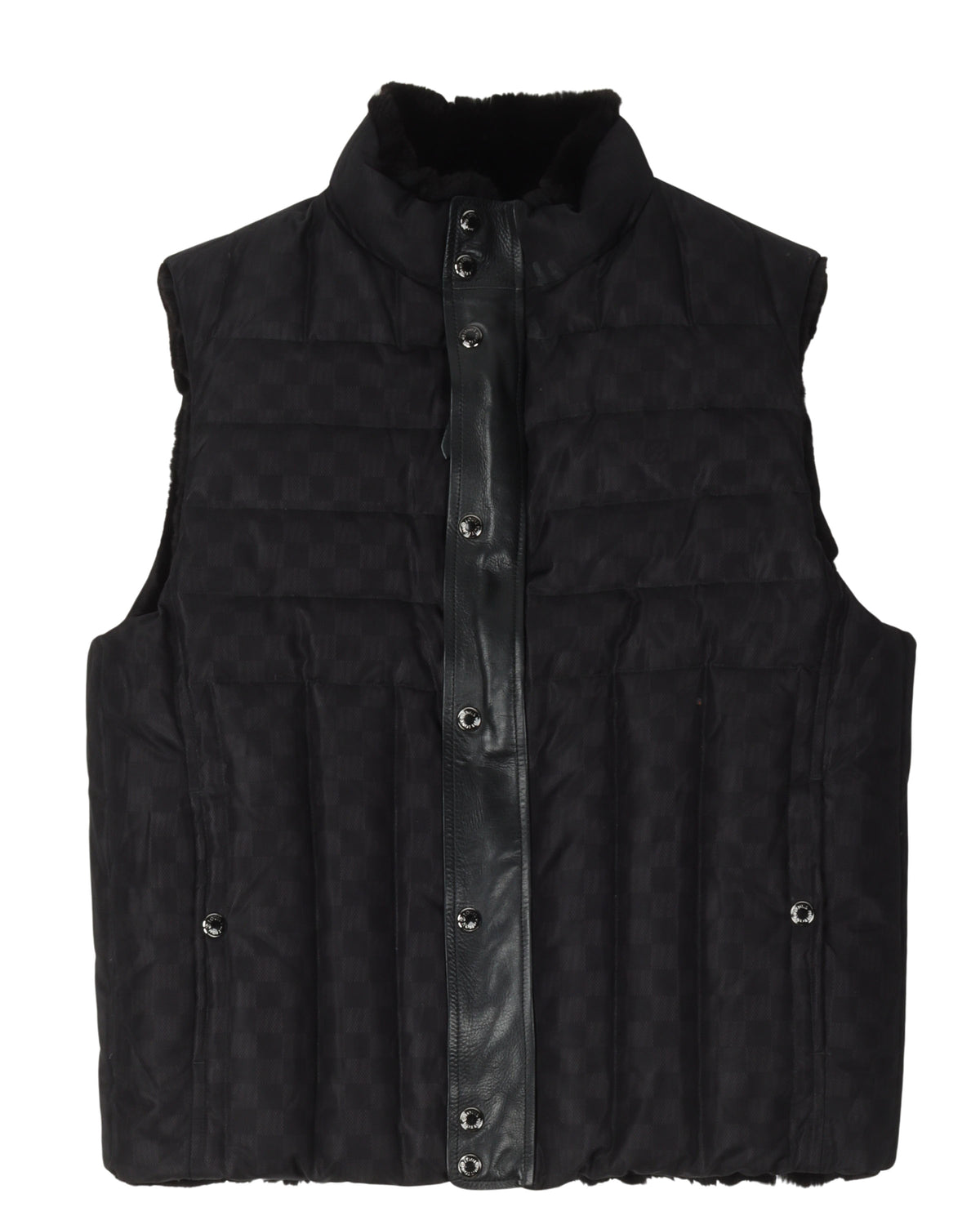Reversible Rabbit Fur Vest