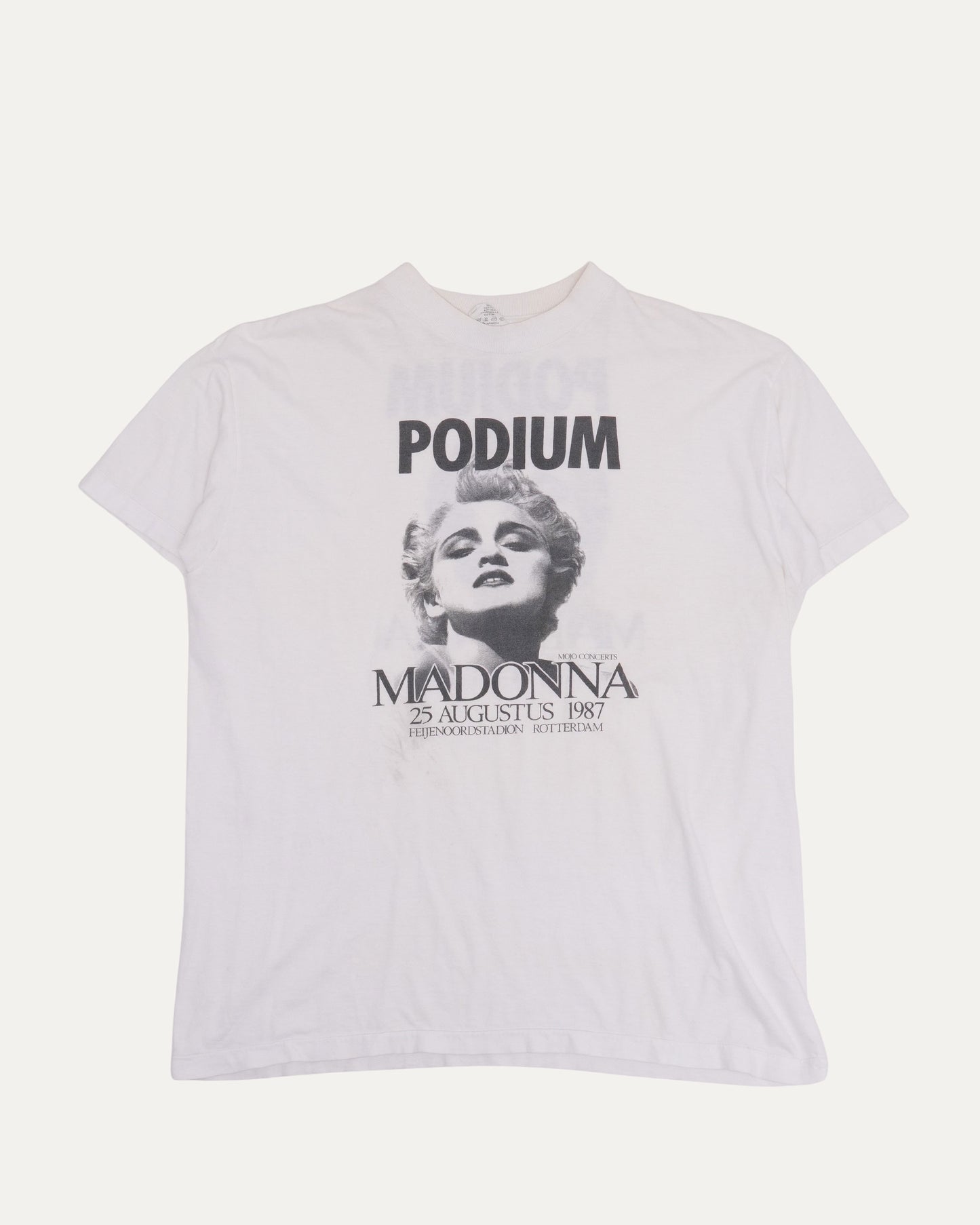 1987 Madonna 'PODIUM' Rotterdam T-Shirt