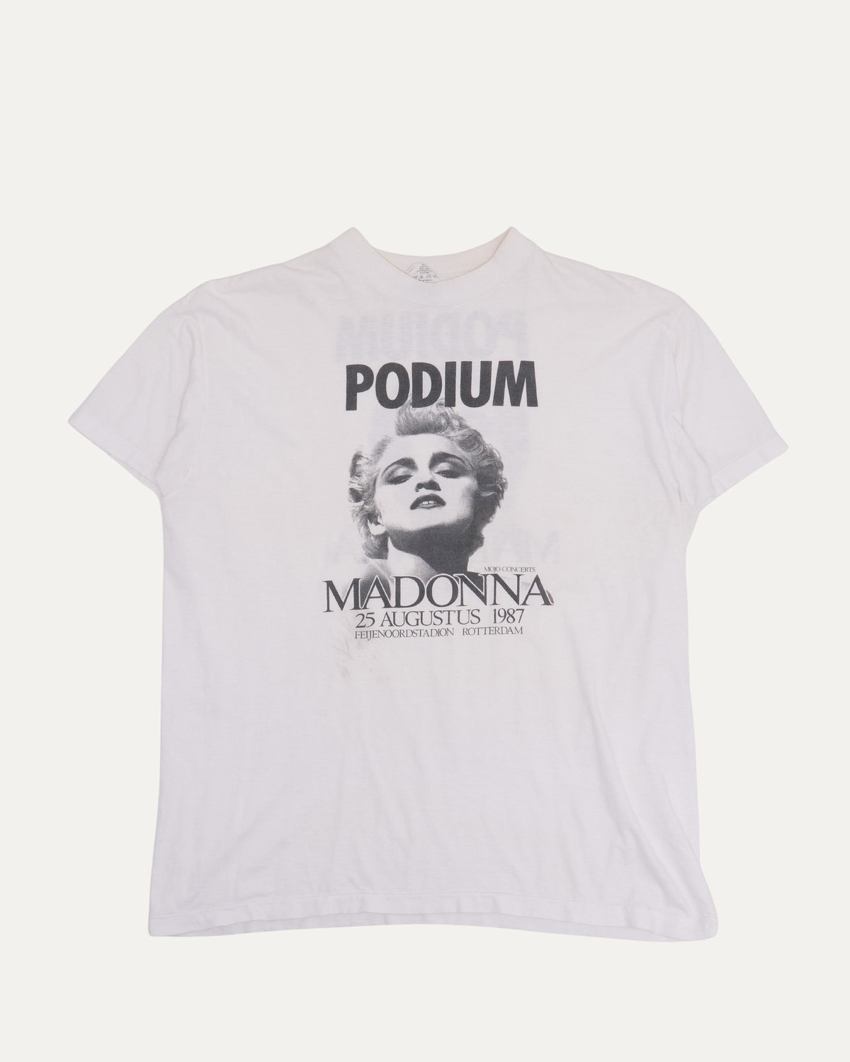1987 Madonna 'PODIUM' Rotterdam T-Shirt