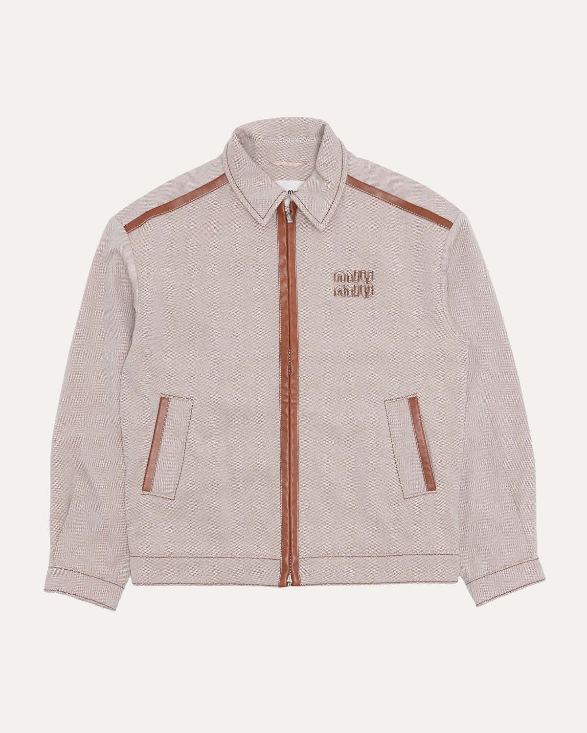 Canvas Zip-Up Jacket