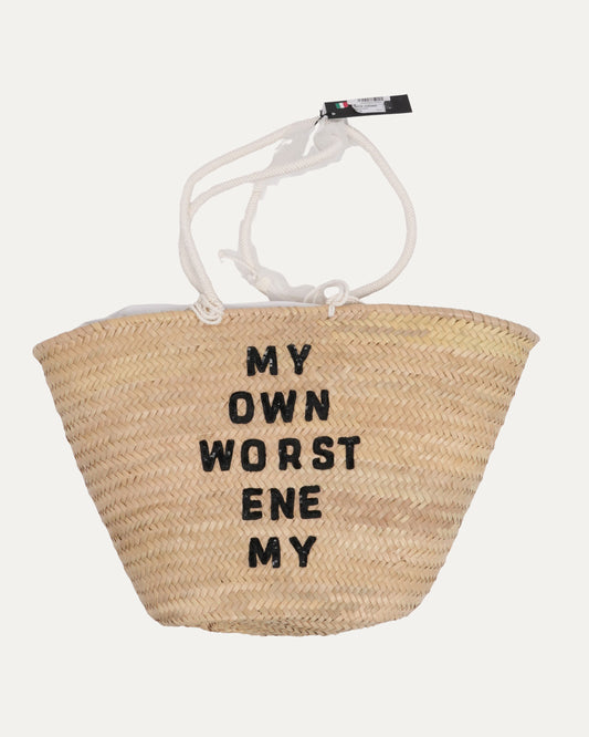 Straw My Own Worst Enemy Bag