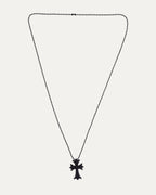 Silichrome Cross Necklace