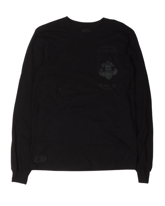 Paris Fleur de Lis Long Sleeve T Shirt