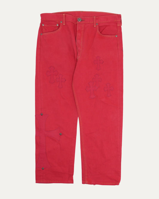 Cross Patch Levis 501 Jeans