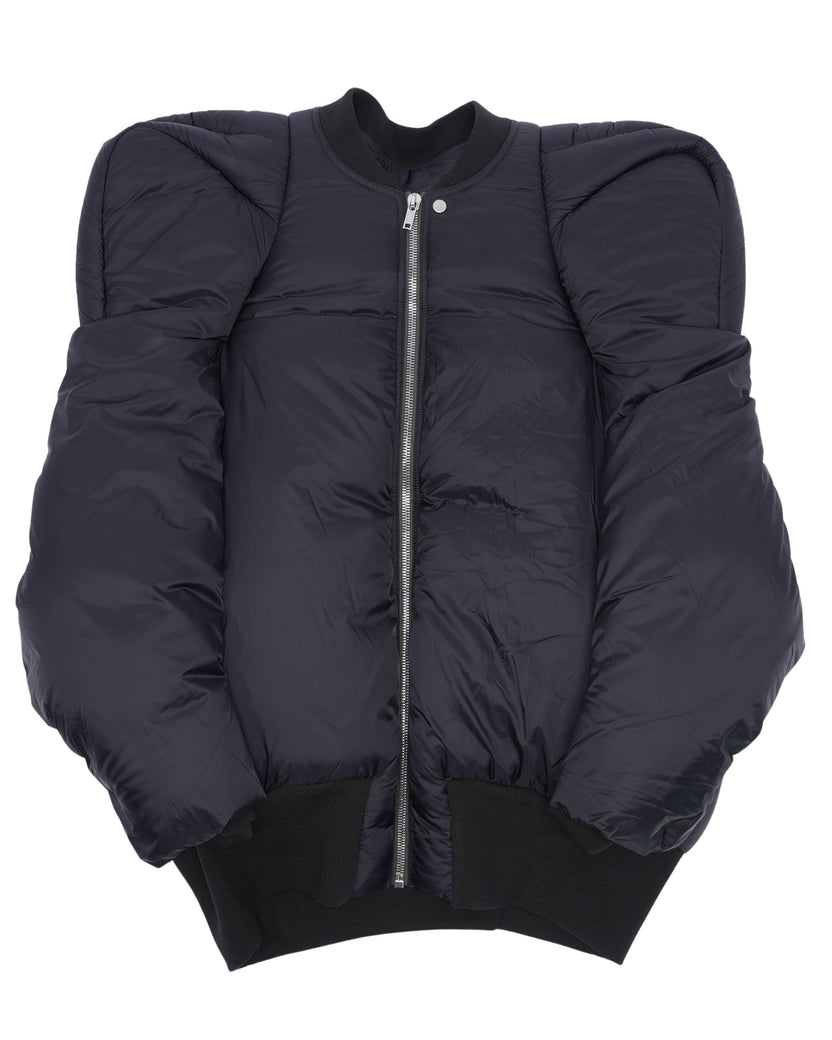 FW 22 Padded-Shoulder Bomber Jacket