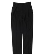 Pleated Wool Slacks