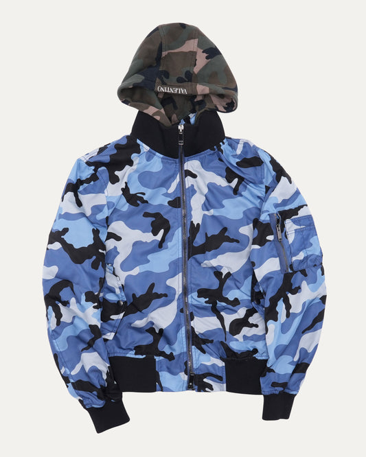 Camouflage Hooded Jacket