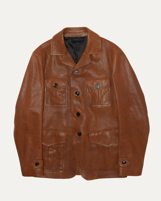 Leather Blazer