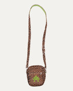 Cemetery Cross Patch Leopard Cross Body Taka Bag