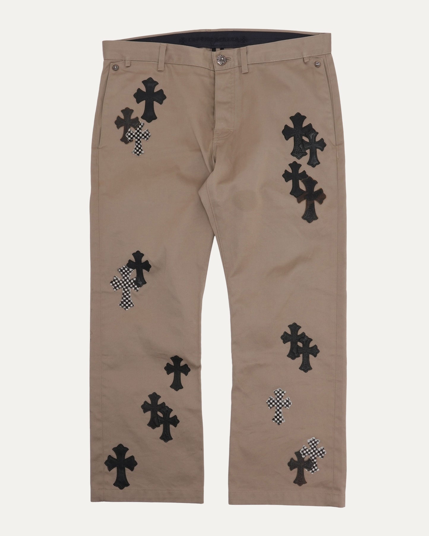 Cross Patch Chino Pants