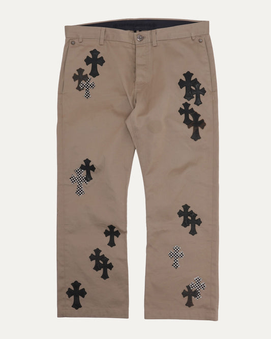 Cross Patch Chino Pants