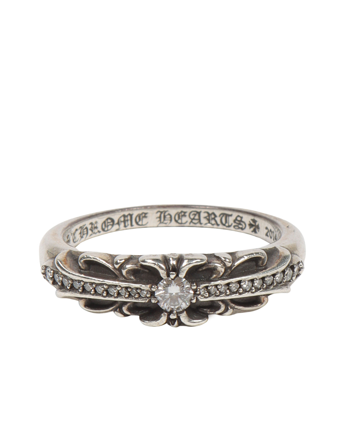 Diamond Mini Fleur Ring