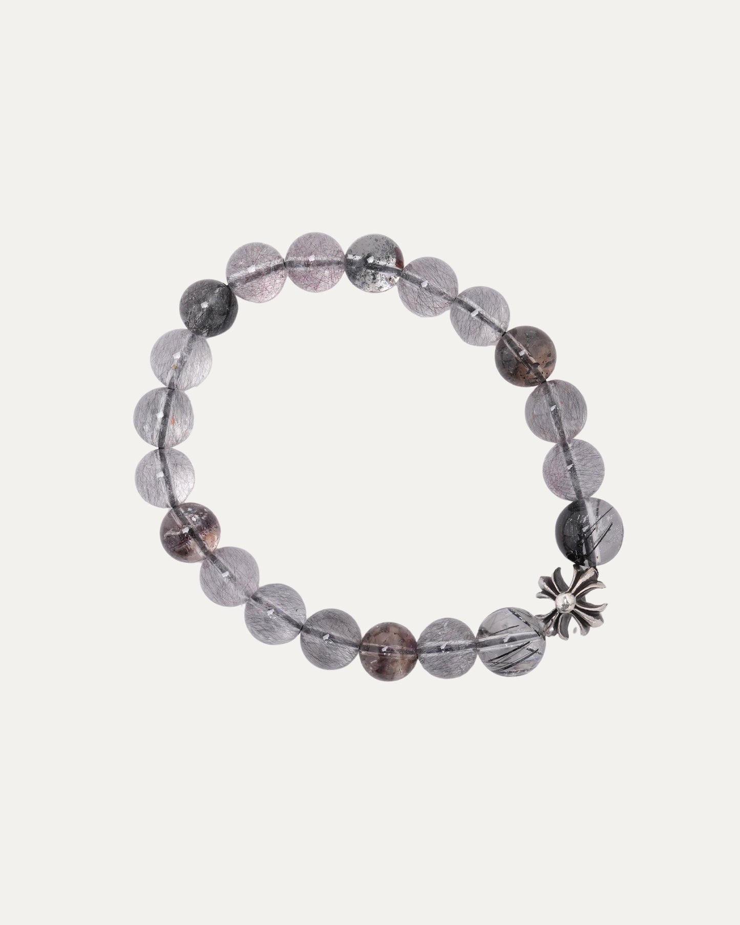 8mm Plus Cross Bead Bracelet