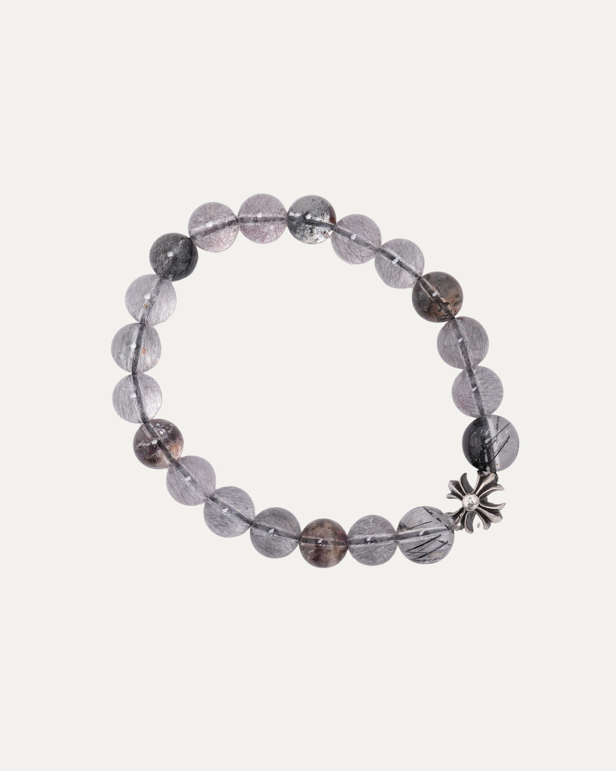 8mm Plus Cross Bead Bracelet