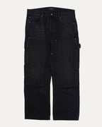 Embossed Monogram Double Knee Pants