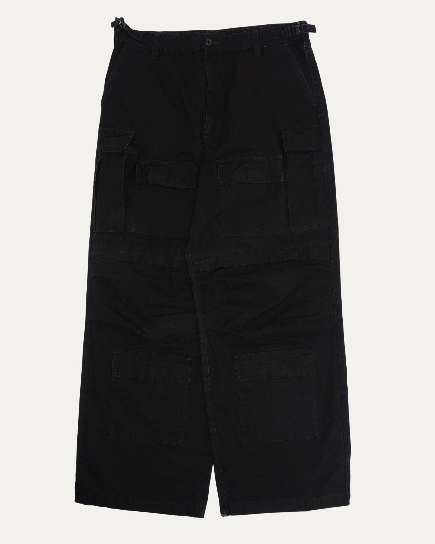 Paneled Cargo Jeans