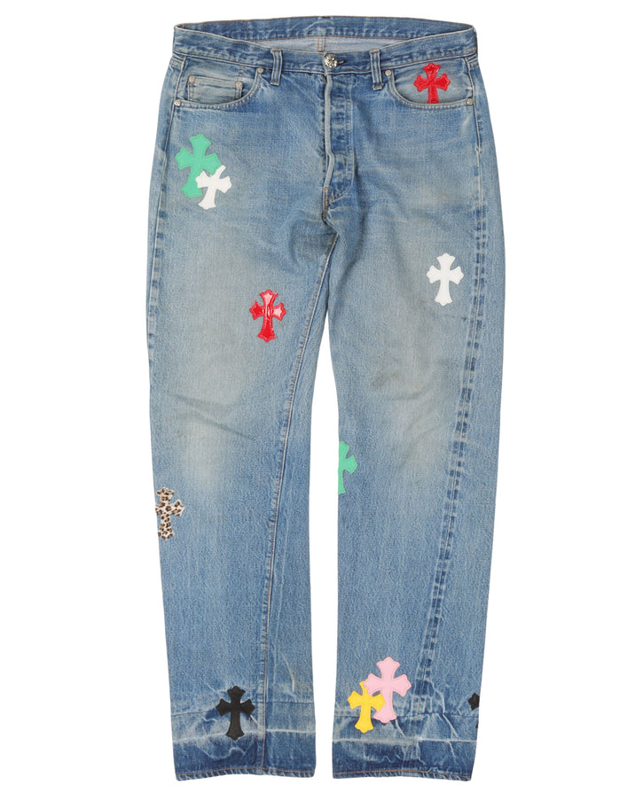 Levi's Multicolor Cross Patch Jeans