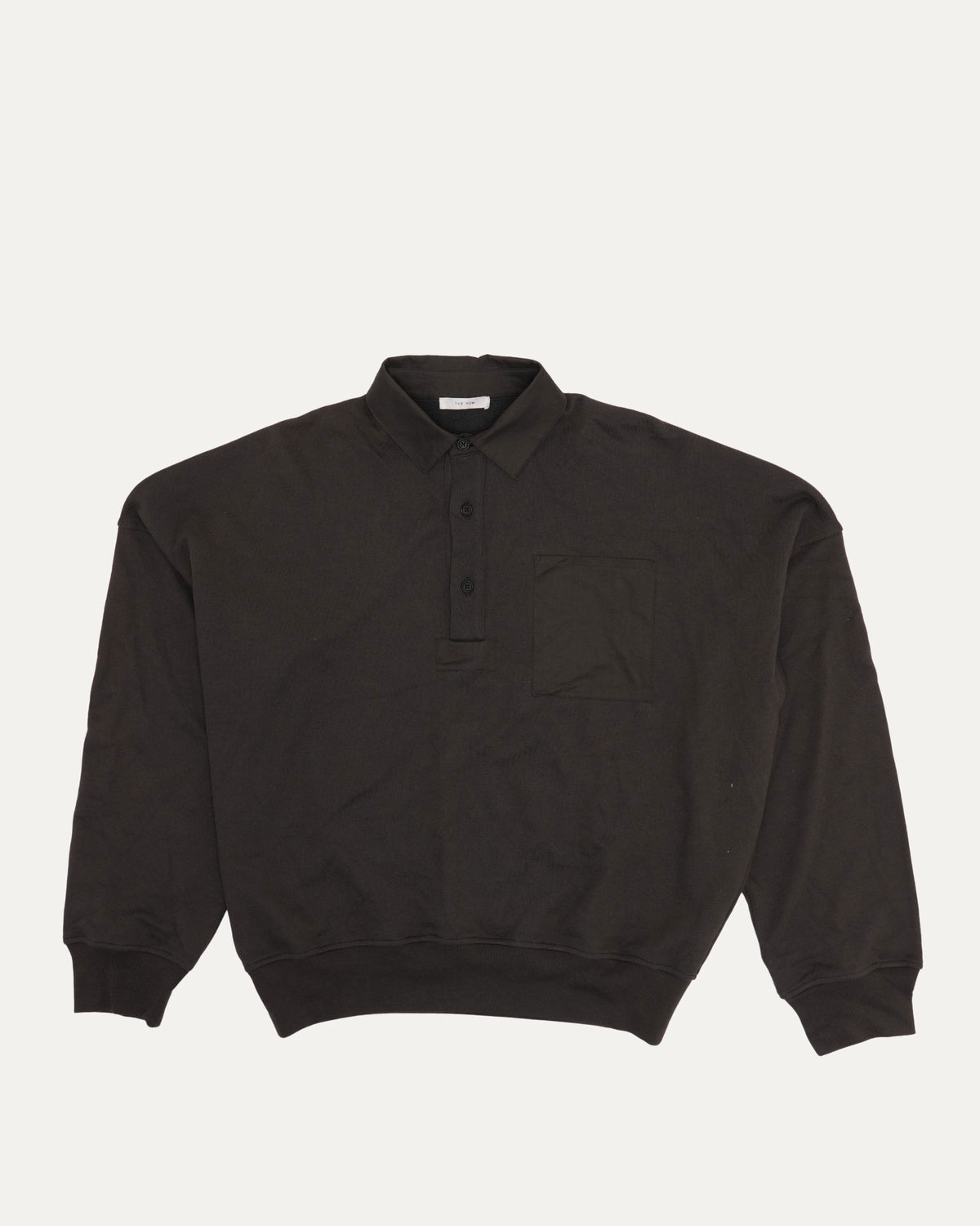 Cashmere Blend Button-Fastening Polo Shirt