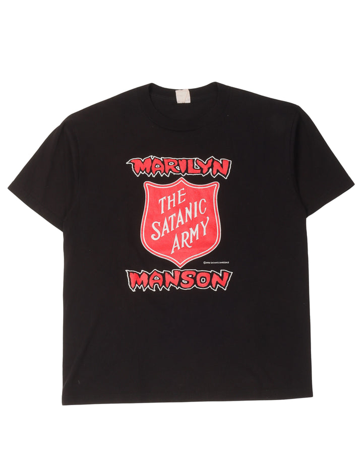Marilyn Manson Satanic Army 1994 T-Shirt